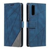 Skin Feel Splicing Leather Phone Case, For Sony Xperia 10 IV, For Xiaomi Redmi Note 11T Pro 5G, For Xiaomi Poco M4 5G, For OPPO Find X5 Pro